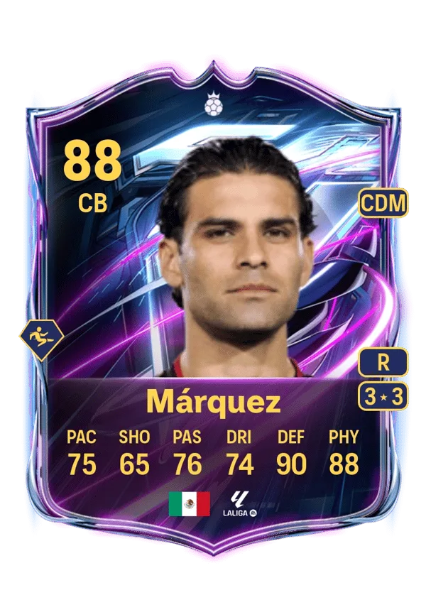 Rafael Márquez (Base Hero, OVR 88, CB) - PS4, PS5, XSX, XSS, XOne