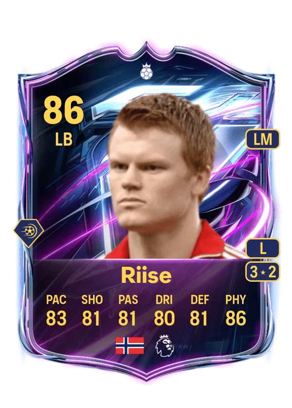 John Arne Riise (Base Hero, OVR 86, LB) - PS4, PS5, XSX, XSS, XOne