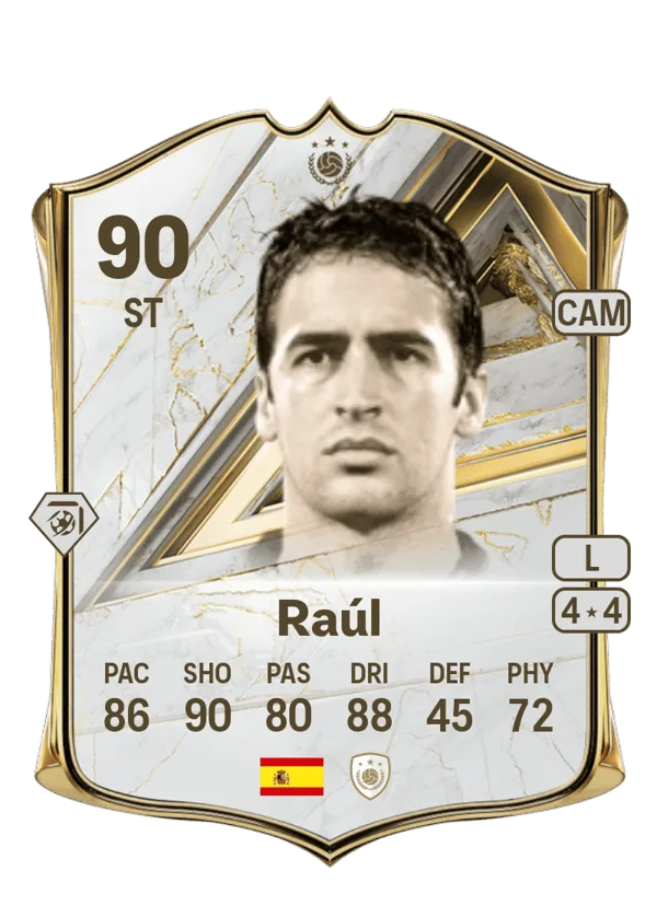 Raúl (Base Icon, OVR 90, ST) - PS4, PS5, XSX, XSS, XOne