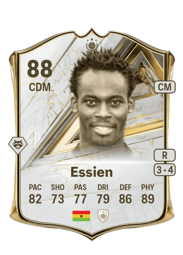 Michaël Essien (Base Icon, OVR 88, CDM) - PS4, PS5, XSX, XSS, XOne