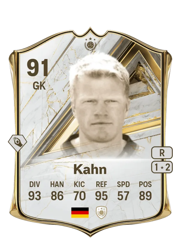 Oliver Kahn (Base Icon, OVR 91, GK) - PS4, PS5, XSX, XSS, XOne