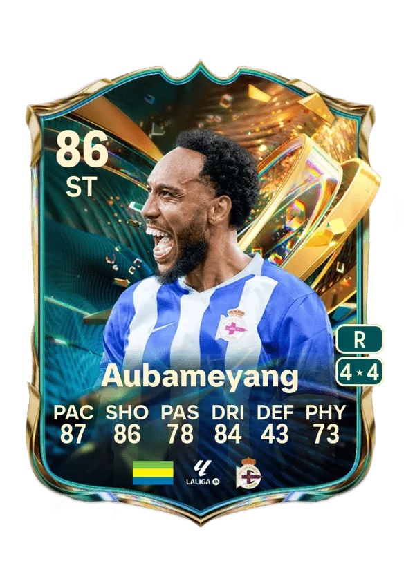 Pierre-Emerick Aubameyang (Destined for Glory, OVR 86, ST) - PC