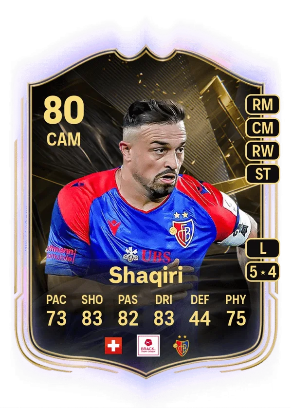 Xherdan Shaqiri (Team of the Week, OVR 80, CAM) - PC
