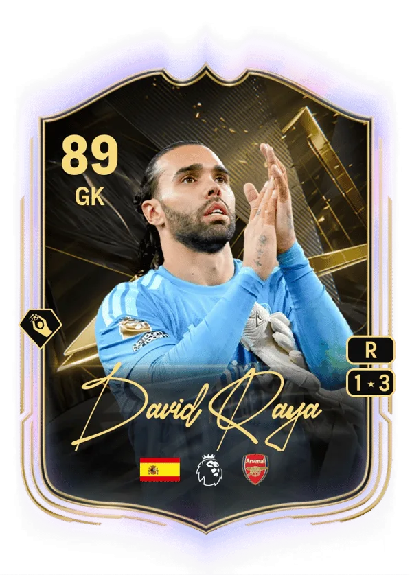 David Raya (Team of the Week, OVR 89, GK) - PS4, PS5, XSX, XSS, XOne