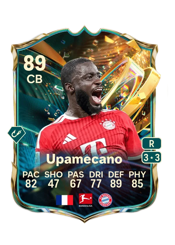 Dayot Upamecano (Destined for Glory, OVR 89, CB) - PC