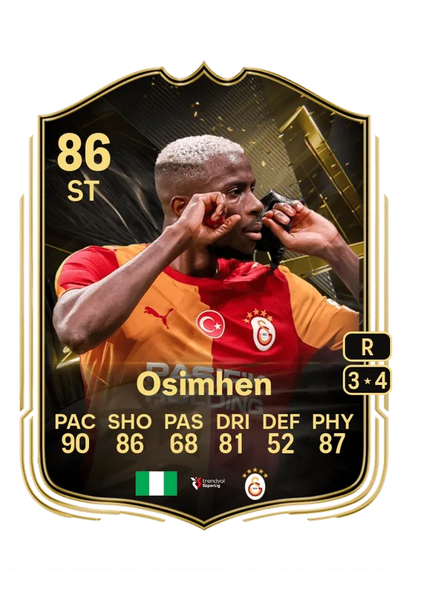 Victor Osimhen (Team of the Week, OVR 86, ST) - PC