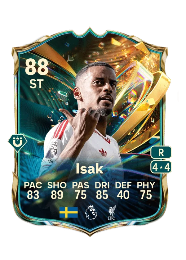 Alexander Isak (Destined for Glory, OVR 88, ST) - PC