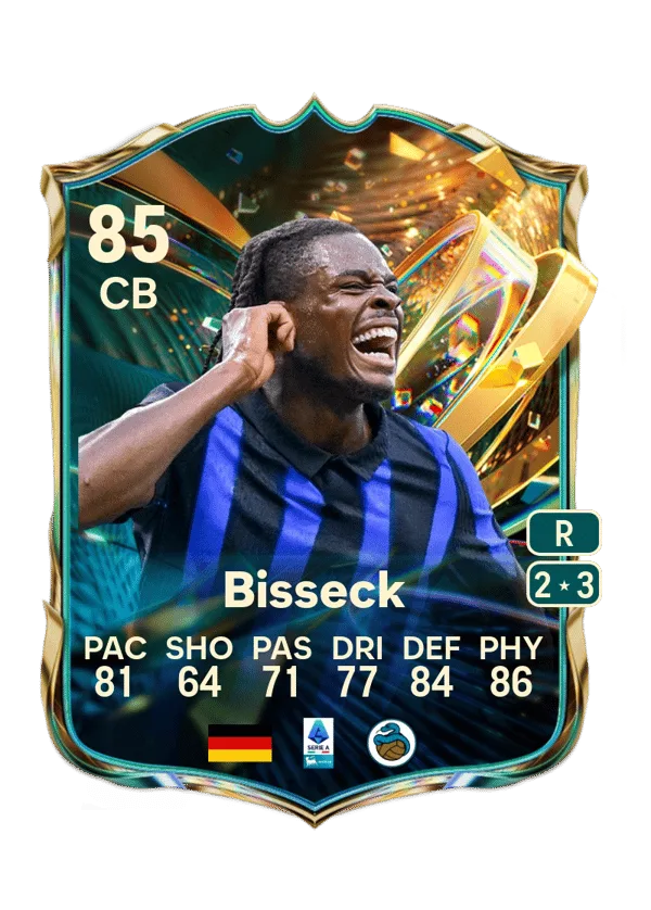 Yann Aurel Bisseck (Destined for Glory, OVR 85, CB) - PS4, PS5, XSX, XSS, XOne