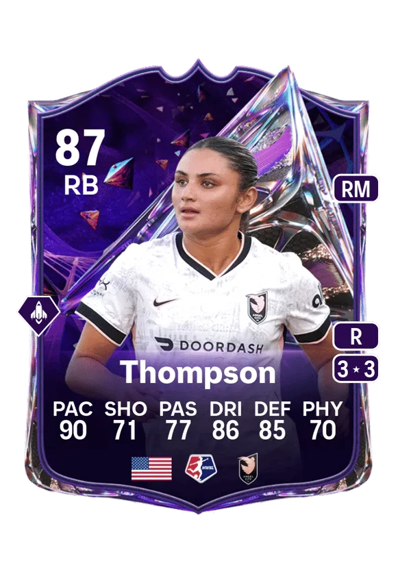 Gisele Thompson (Future Stars, OVR 87, RB) - PS4, PS5, XSX, XSS, XOne