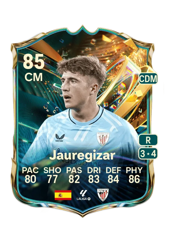 Jauregizar (Destined for Glory, OVR 85, CM) - PC