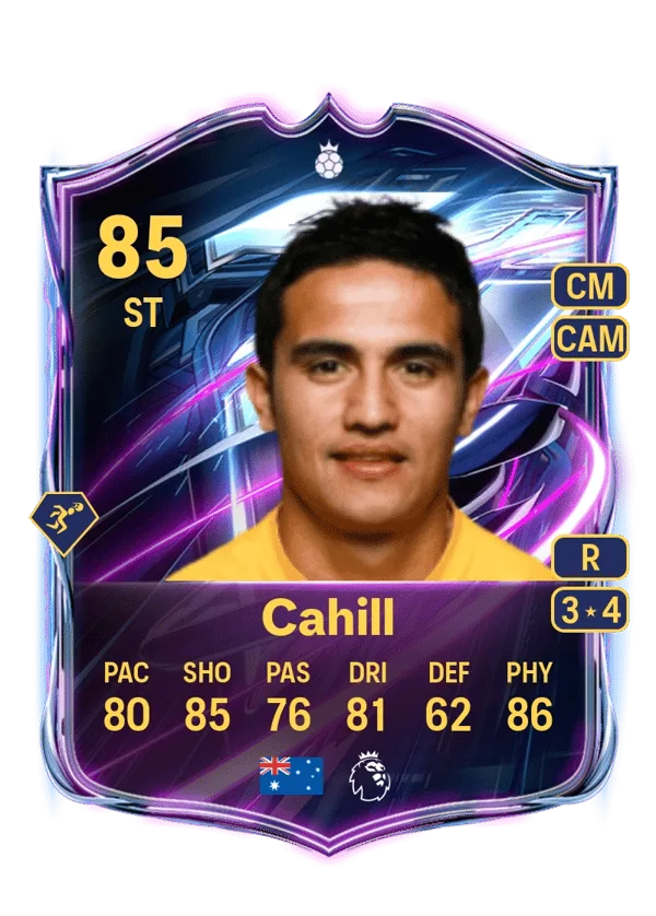 Tim Cahill (Base Hero, OVR 85, ST) - PS4, PS5, XSX, XSS, XOne