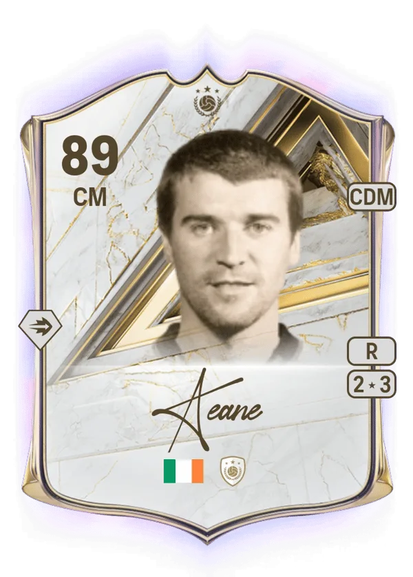 Roy Keane (Base Icon, OVR 89, CM) - PS4, PS5, XSX, XSS, XOne