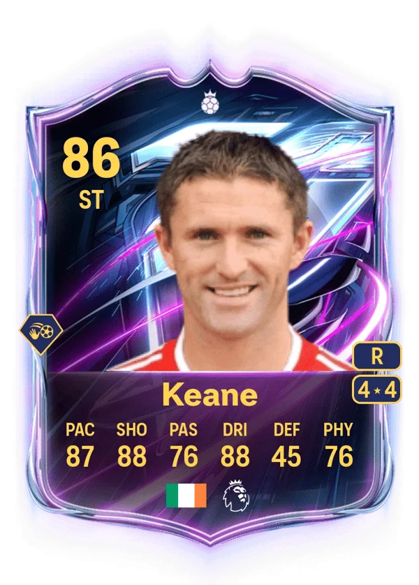 Robbie Keane (Base Hero, OVR 86, ST) - PS4, PS5, XSX, XSS, XOne