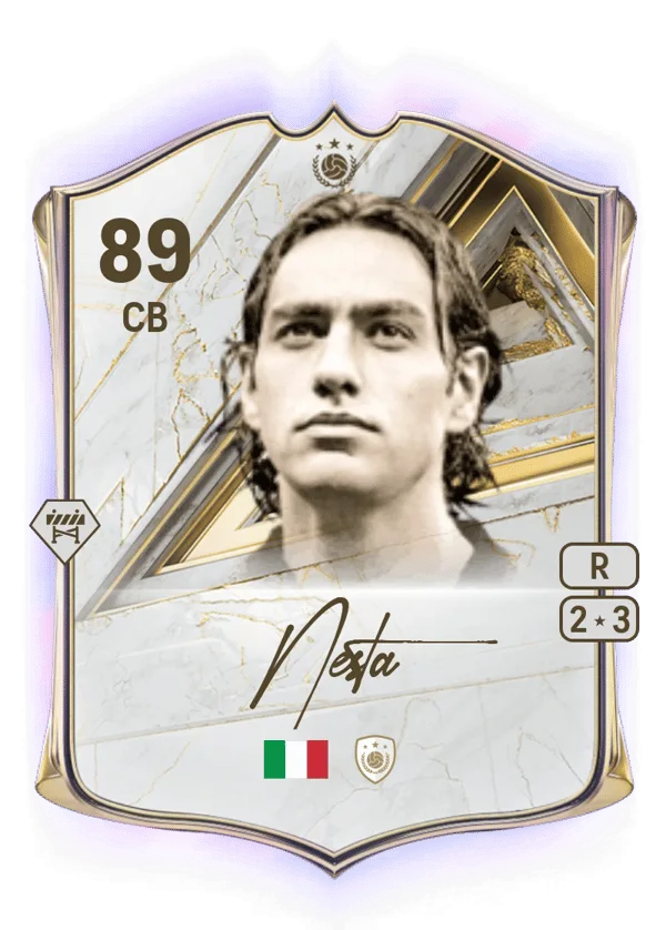Alessandro Nesta (Base Icon, OVR 89, CB) - PS4, PS5, XSX, XSS, XOne