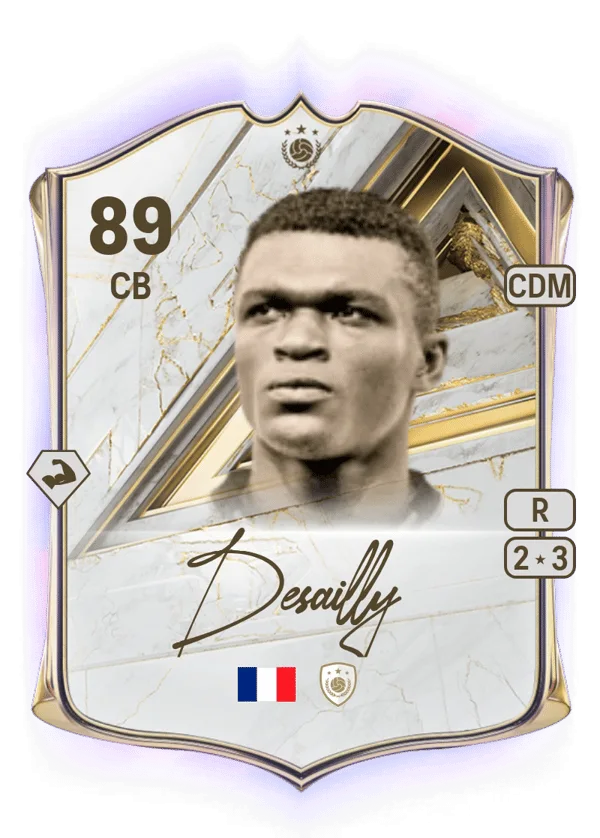 Marcel Desailly (Base Icon, OVR 89, CB) - PS4, PS5, XSX, XSS, XOne
