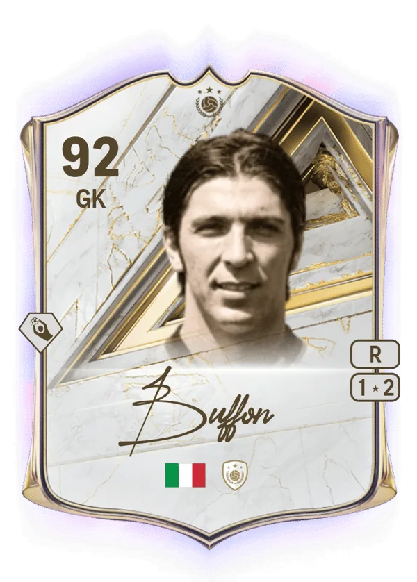 Gianluigi Buffon (Base Icon, OVR 92, GK) - PS4, PS5, XSX, XSS, XOne
