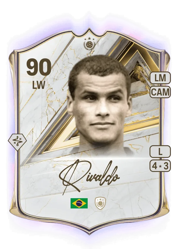 Rivaldo (Base Icon, OVR 90, LW) - PC