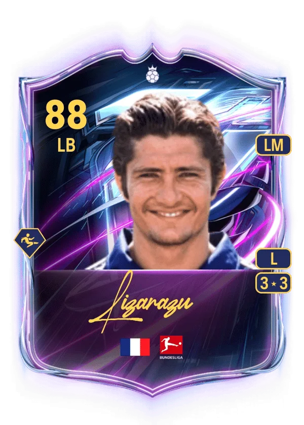 Bixente Lizarazu (Base Hero, OVR 88, LB) - PS4, PS5, XSX, XSS, XOne