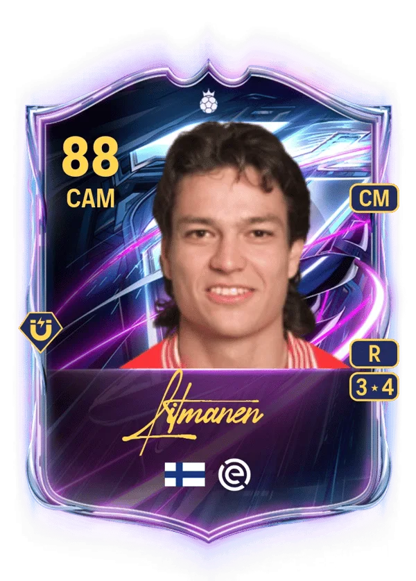 Jari Litmanen (Base Hero, OVR 88, CAM) - PS4, PS5, XSX, XSS, XOne