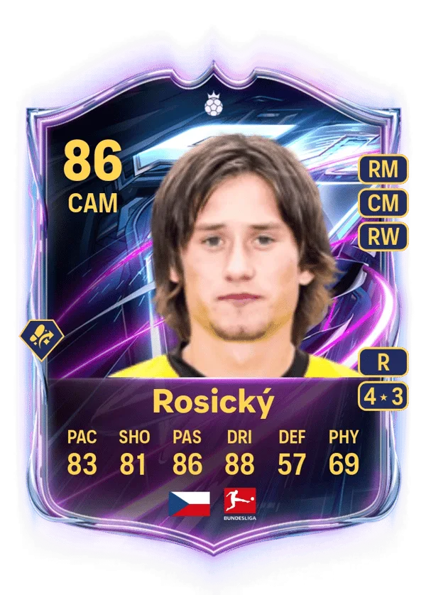 Tomáš Rosický (Base Hero, OVR 86, CAM) - PS4, PS5, XSX, XSS, XOne