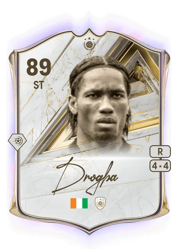 Didier Drogba (Base Icon, OVR 89, ST) - PS4, PS5, XSX, XSS, XOne