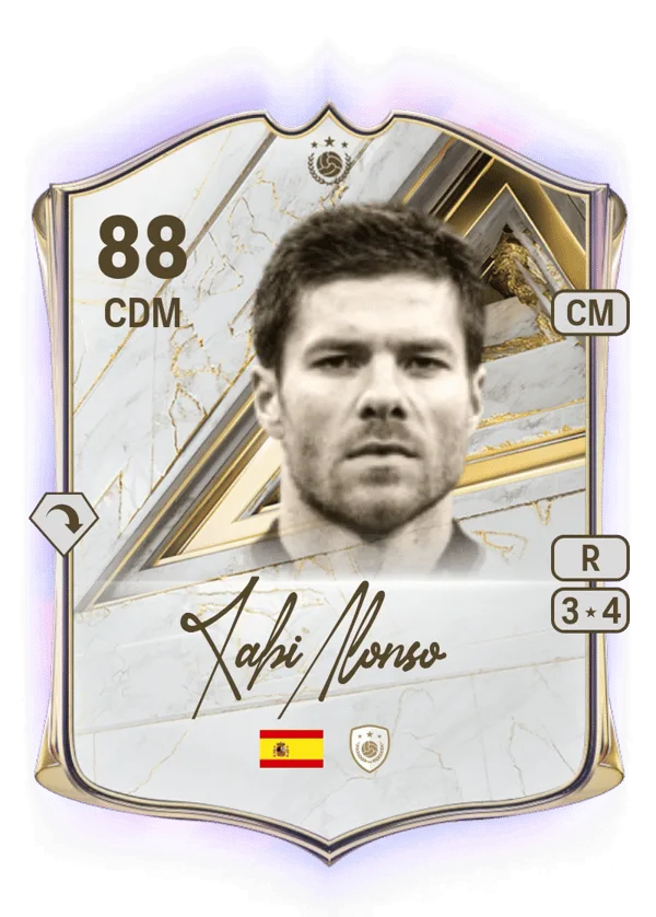 Xabi Alonso (Base Icon, OVR 88, CDM) - PS4, PS5, XSX, XSS, XOne