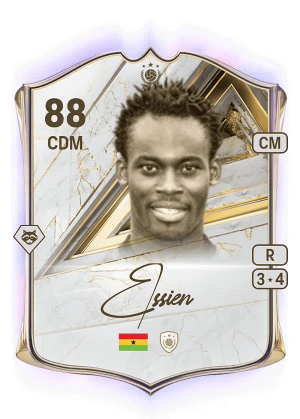 Michaël Essien (Base Icon, OVR 88, CDM) - PS4, PS5, XSX, XSS, XOne