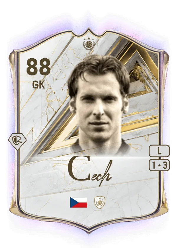 Petr Čech (Base Icon, OVR 88, GK) - PS4, PS5, XSX, XSS, XOne