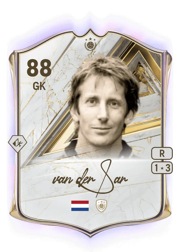 Edwin van der Sar (Base Icon, OVR 88, GK) - PC