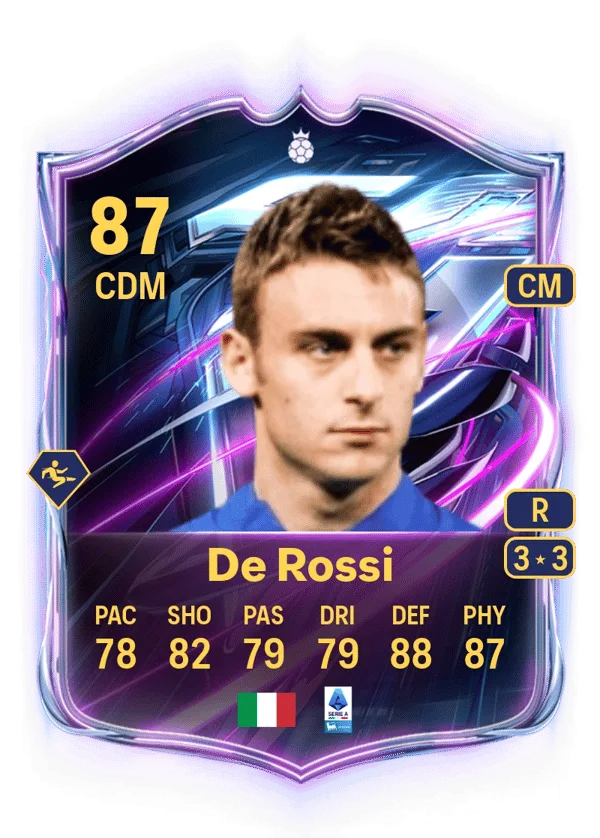 Daniele De Rossi (Base Hero, OVR 87, CDM) - PS4, PS5, XSX, XSS, XOne