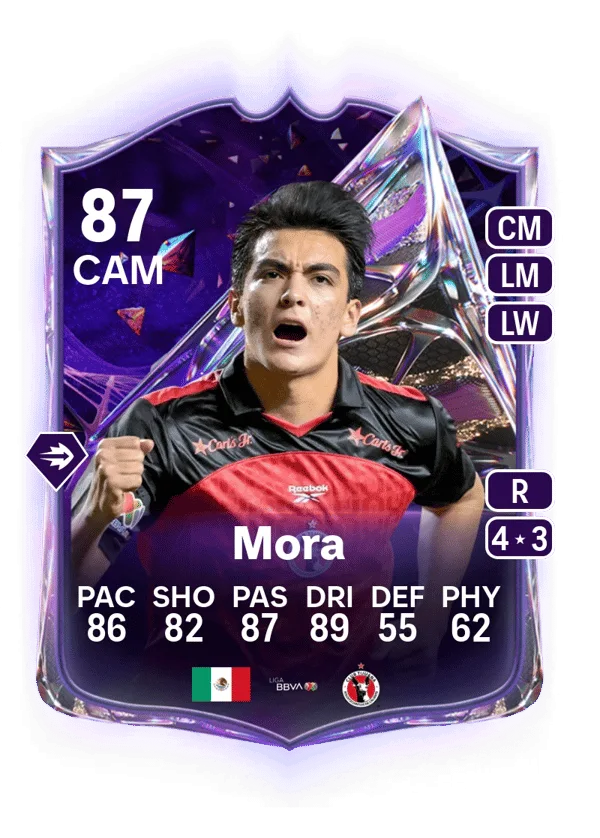 Gilberto Mora (Future Stars, OVR 87, CAM) - PC