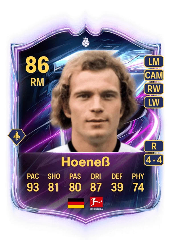 Uli Hoeneß (Base Hero, OVR 86, RM) - PS4, PS5, XSX, XSS, XOne