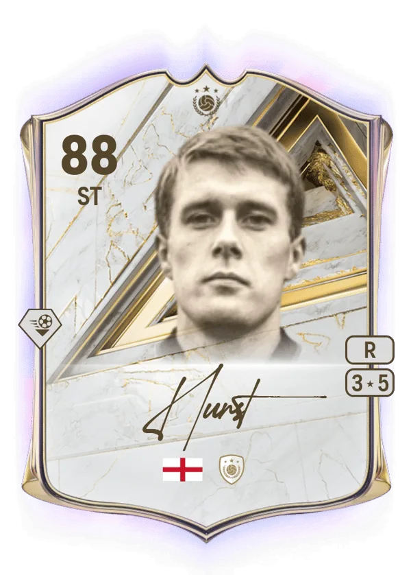 Geoff Hurst (Base Icon, OVR 88, ST) - PC