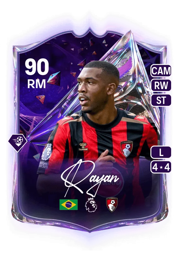 Rayan (Future Stars, OVR 90, RM) - PC