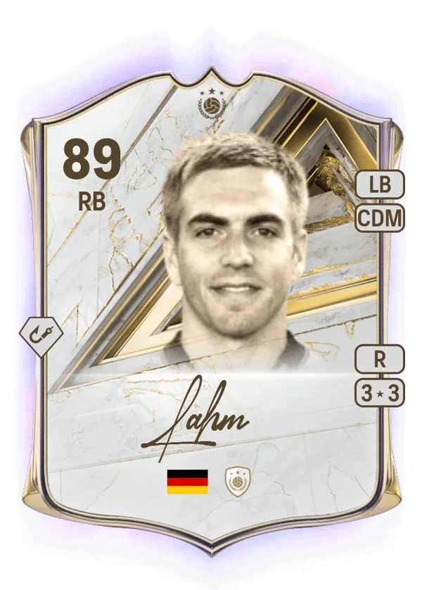 Philipp Lahm (Base Icon, OVR 89, RB) - PS4, PS5, XSX, XSS, XOne