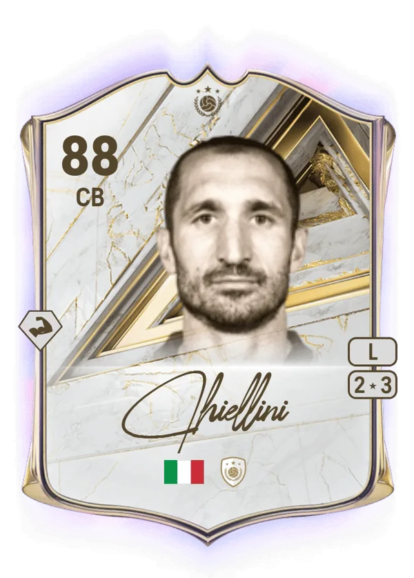 Giorgio Chiellini (Base Icon, OVR 88, CB) - PS4, PS5, XSX, XSS, XOne