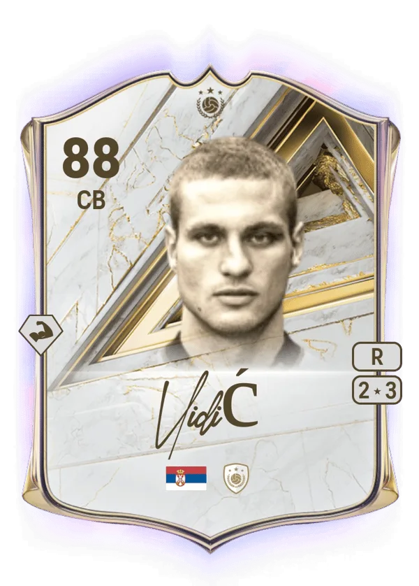 Nemanja Vidić (Base Icon, OVR 88, CB) - PS4, PS5, XSX, XSS, XOne