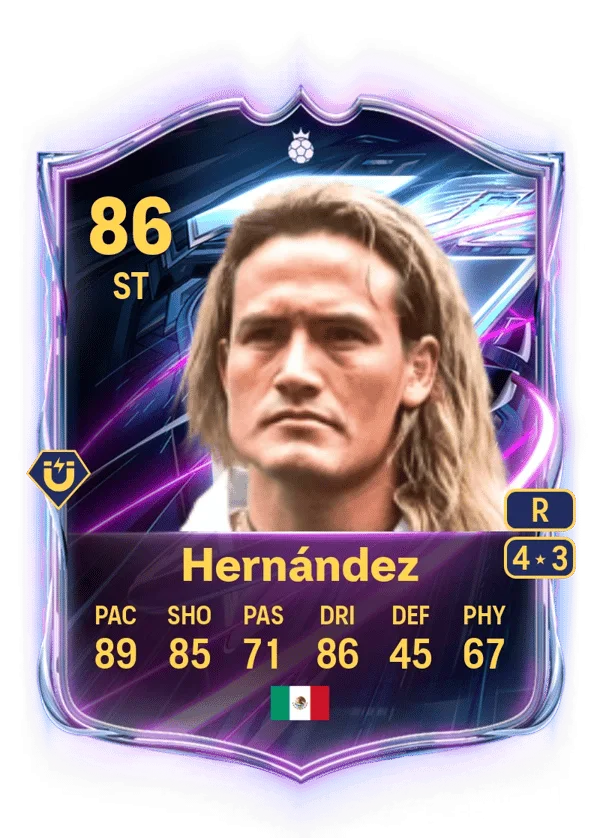 Luis Hernández (Base Hero, OVR 86, ST) - PS4, PS5, XSX, XSS, XOne