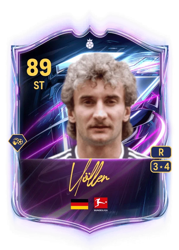 Rudi Völler (Base Hero, OVR 89, ST) - PS4, PS5, XSX, XSS, XOne
