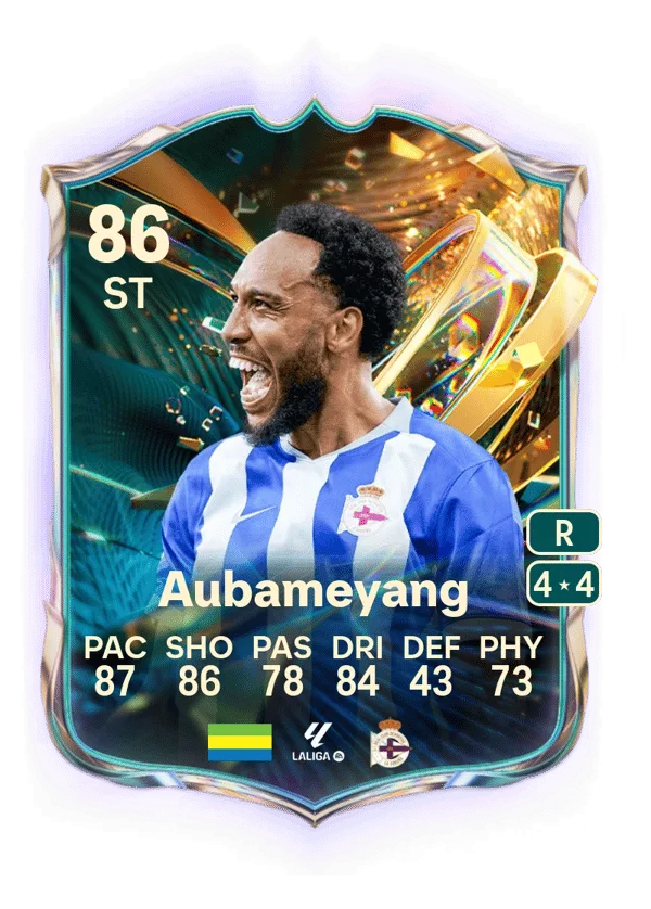 Pierre-Emerick Aubameyang (Destined for Glory, OVR 86, ST) - PC