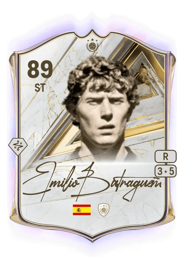 Emilio Butragueño (Base Icon, OVR 89, ST) - PC
