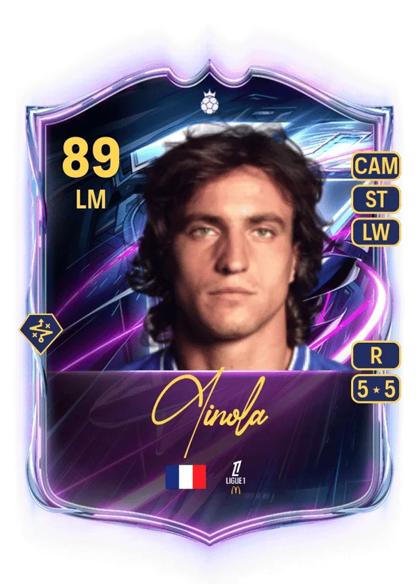 David Ginola (Base Hero, OVR 89, LM) - PC