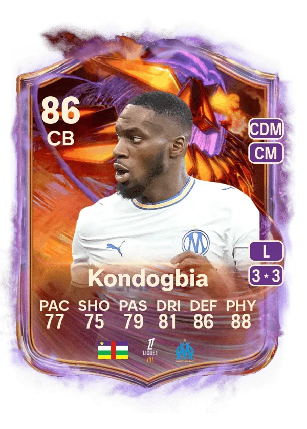 Geoffrey Kondogbia (Ultimate Scream, OVR 86, CB) - PC