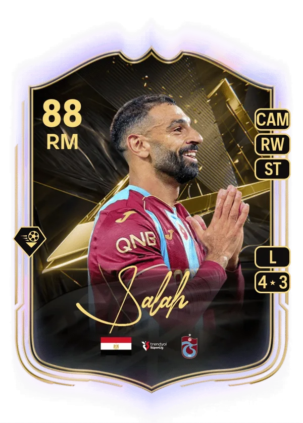 Mohamed Salah (Team of the Week, OVR 88, RM) - PC