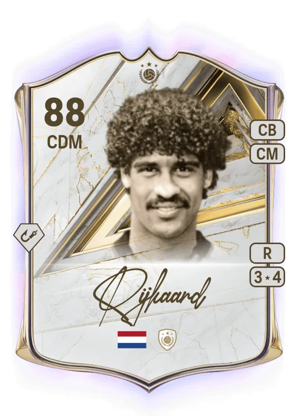 Frank Rijkaard (Base Icon, OVR 88, CDM) - PC