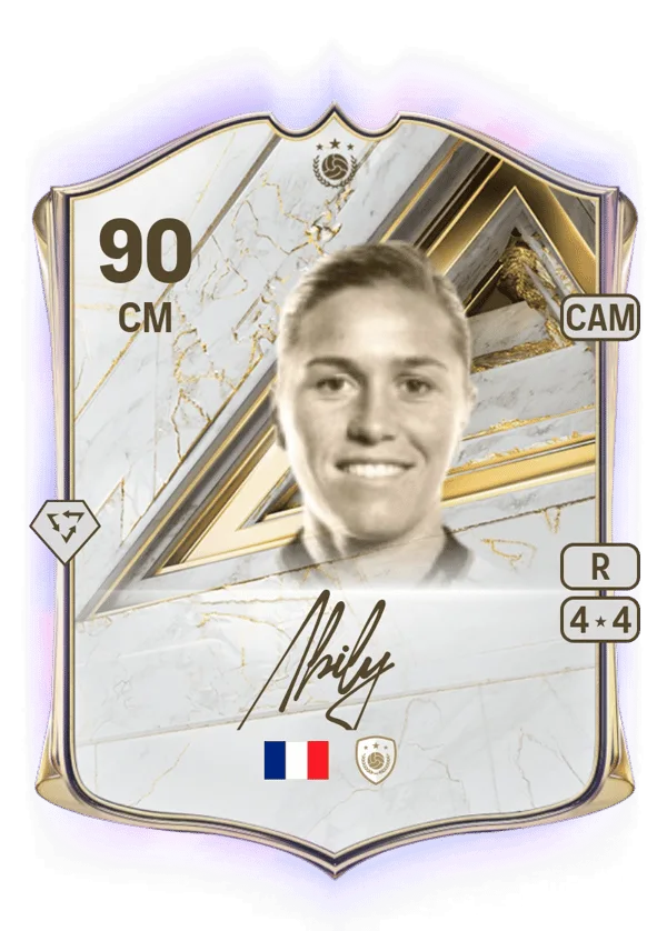 Camille Abily (Base Icon, OVR 90, CM) - PS4, PS5, XSX, XSS, XOne