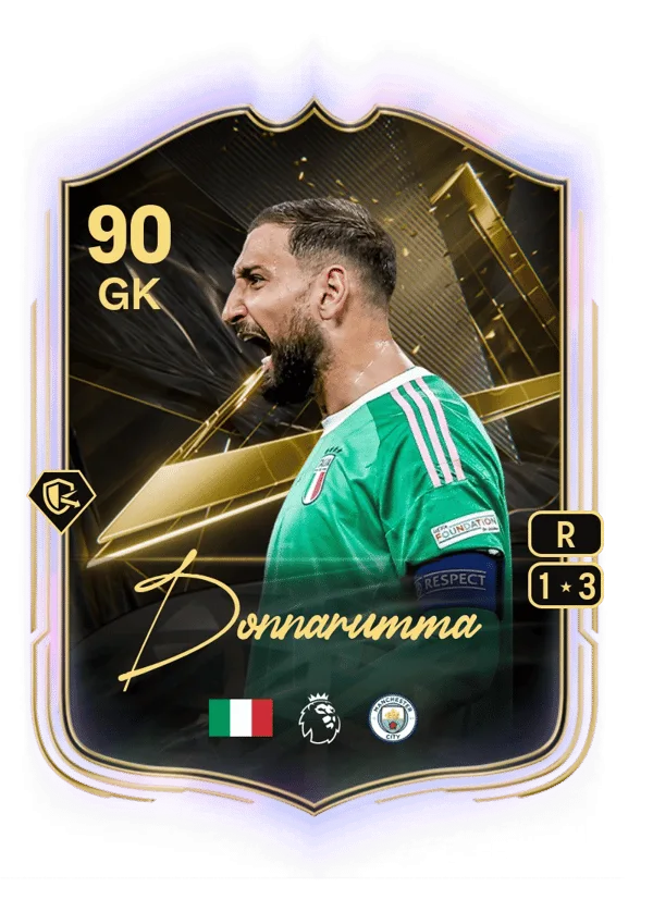 Gianluigi Donnarumma (Team of the Week, OVR 90, GK) - PC