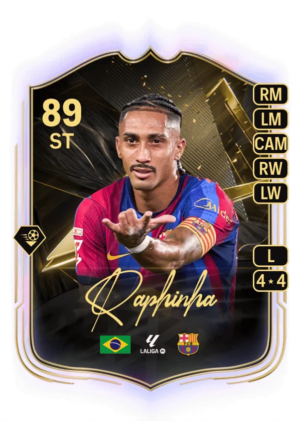 Raphinha (Team of the Week, OVR 89, ST) - PC