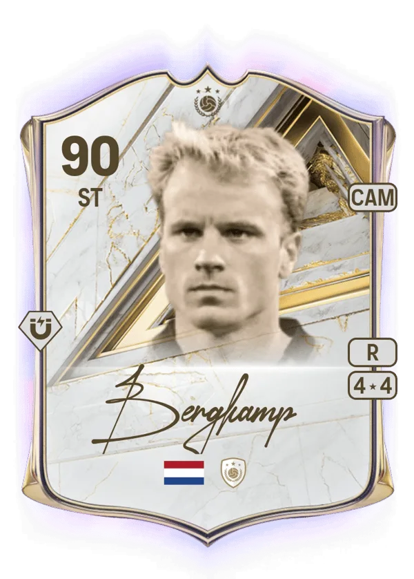 Dennis Bergkamp (Base Icon, OVR 90, ST) - PS4, PS5, XSX, XSS, XOne