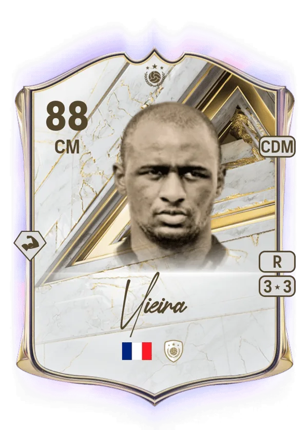 Patrick Vieira (Base Icon, OVR 88, CM) - PC